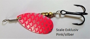 Ma-So-Ca Spinner " Scale Exclusiv" pink/silber
